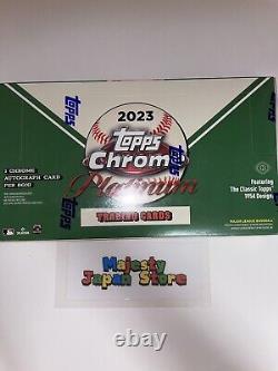 2023 Topps Chrome Platinum 54 Baseball FACTORY SEALED Hobby Box NEW