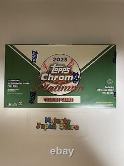 2023 Topps Chrome Platinum 54 Baseball FACTORY SEALED Hobby Box NEW