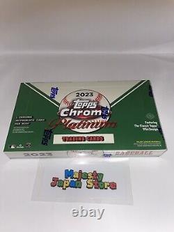 2023 Topps Chrome Platinum 54 Baseball FACTORY SEALED Hobby Box NEW