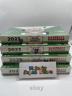 2023 Topps Chrome Platinum 54 Baseball FACTORY SEALED Hobby Box NEW