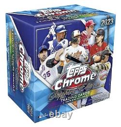 2023 Topps Chrome Sapphire MLB Baseball Hobby Box Factory Sealed