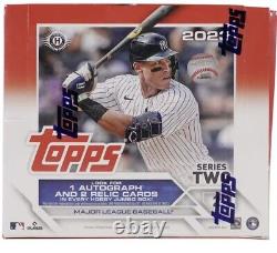 2023 Topps Series 2 Baseball Factory Sealed JUMBO Hobby Box