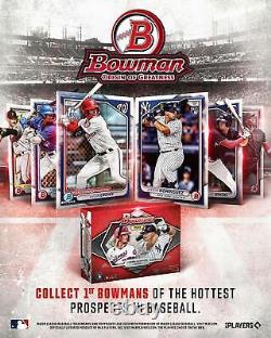 2024 BOWMAN BASEBALL (1) JUMBO HTA HOBBY BOX withCHROME BRAND NEW FACTORY SEALED