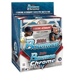 2024 Bowman Chrome Baseball Factory Sealed Hobby Box