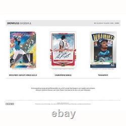 2024 Donruss Baseball Hobby box factory sealed 24PABD