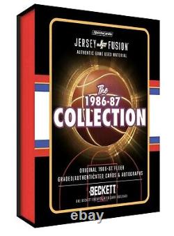 2024 Jersey Fusion The 1986-87 Collection Fleer Basketball Factory Sealed Pack