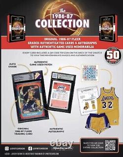 2024 Jersey Fusion The 1986-87 Collection Fleer Basketball Factory Sealed Pack