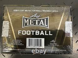2024 Leaf Metal Football Factory Sealed Jumbo Box new Sealed 10 Autos