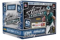 2024 Panini Absolute NFL Football Trading Card Sealed Mega Box Presale