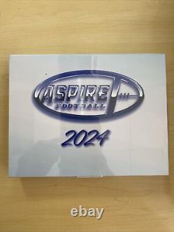 2024 SAGE ASPIRE FOOTBALL HOBBY FACTORY SEALED BOX 24 AUTOS Free Shipping