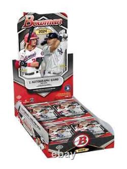 2024 Topps Bowman Baseball HOBBY BOX Factory Sealed 1 Auto