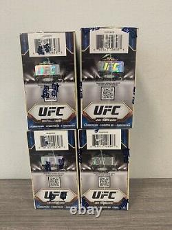 2024 Topps Chrome UFC Blaster Box x 4 -GREAT DEAL 4 BOXES FACTORY SEALED