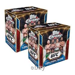 2024 Topps Chrome UFC Factory Sealed Mega Boxes NEW (2 Boxes Lot) Free Shipping