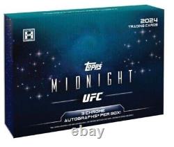 2024 Topps Midnight UFC FACTORY SEALED! Hobby Box