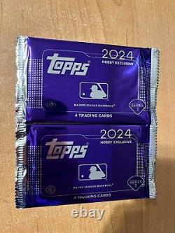 2024 Topps Series 2 Lot of (12) Factory Sealed Silver 1989 Chrome Packs