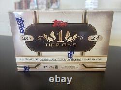 2024 Topps Tier One Baseball Hobby Box Factory Sealed