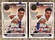 (2) 2023-24 Topps Chrome Basketball Blaster Box Factory Sealed Wembanyama Spurs