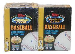 (5) 1993 Topps Stadium Club Baseball Series 3 Factory Sealed Boxes