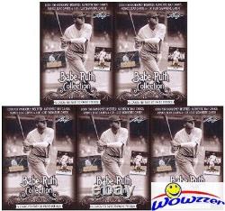 (5) 2016 Leaf Babe Ruth Collection FACTORY SEALED Boxes-100 Packs-Look for AUTO