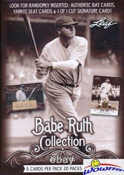 (5) 2016 Leaf Babe Ruth Collection FACTORY SEALED Boxes-100 Packs-Look for AUTO