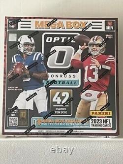 Factory Sealed Mega Box 2023 Panini Donruss Optic NFL Football Cards IN HAND