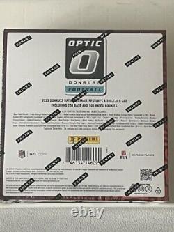 Factory Sealed Mega Box 2023 Panini Donruss Optic NFL Football Cards IN HAND