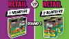First Look At Retail Vs Retail 2024 Topps Heritage 1 Monster Box Vs 2 Blaster Boxes Round 1