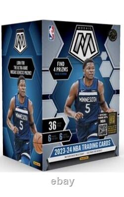 Lot Of (10) 2023-24 Panini Mosaic Nba Basketball Factory Sealed Blaster Box P. O