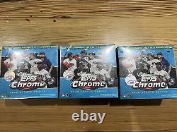 Lot Of 3 2020 Topps Chrome Baseball Update Series Mega Box Blue FACTORY SEALED