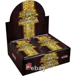 Yugioh Quarter Century BONANZA Booster Box 1st Edition Factory Sealed